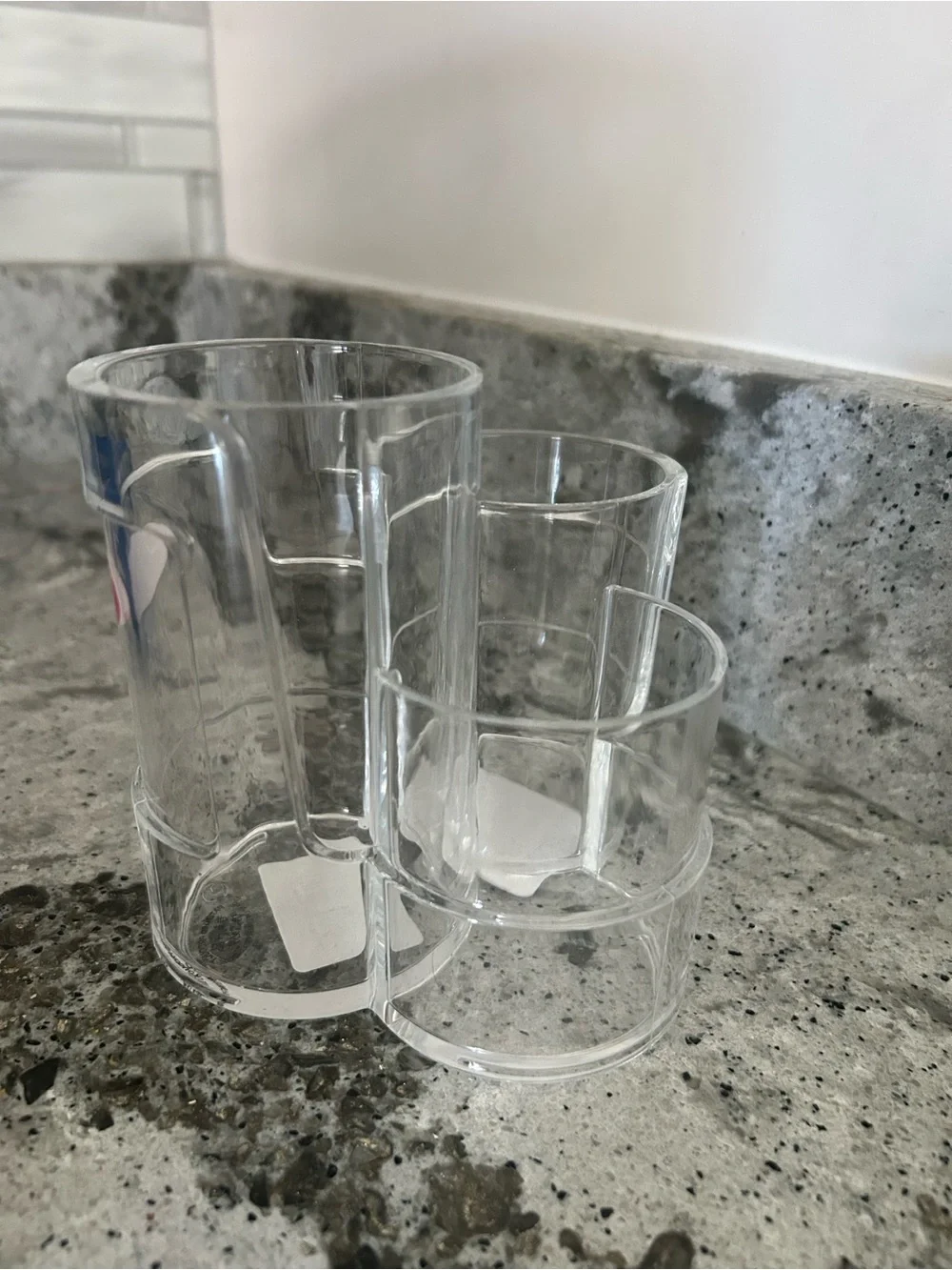 Clear Acrylic Multi-Tier Organizer - Transparent